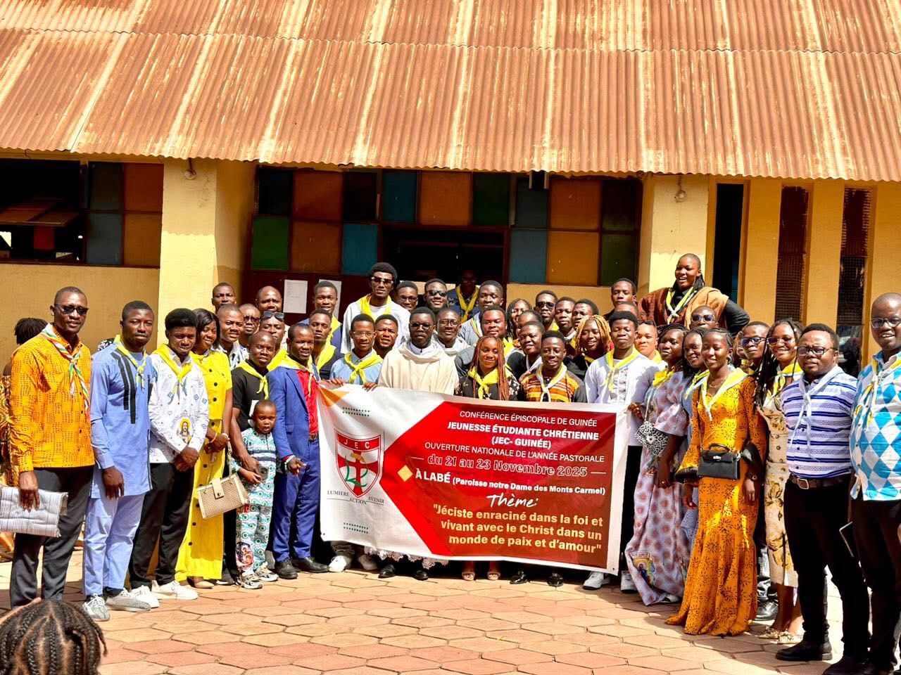 Ouverture Nationale de l'Année Pastorale — JEC Guinée à Labé